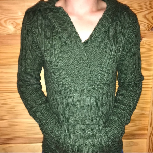 Duck Head Sweaters - Duck head jeans Co green hoodie sweater Large❤️
